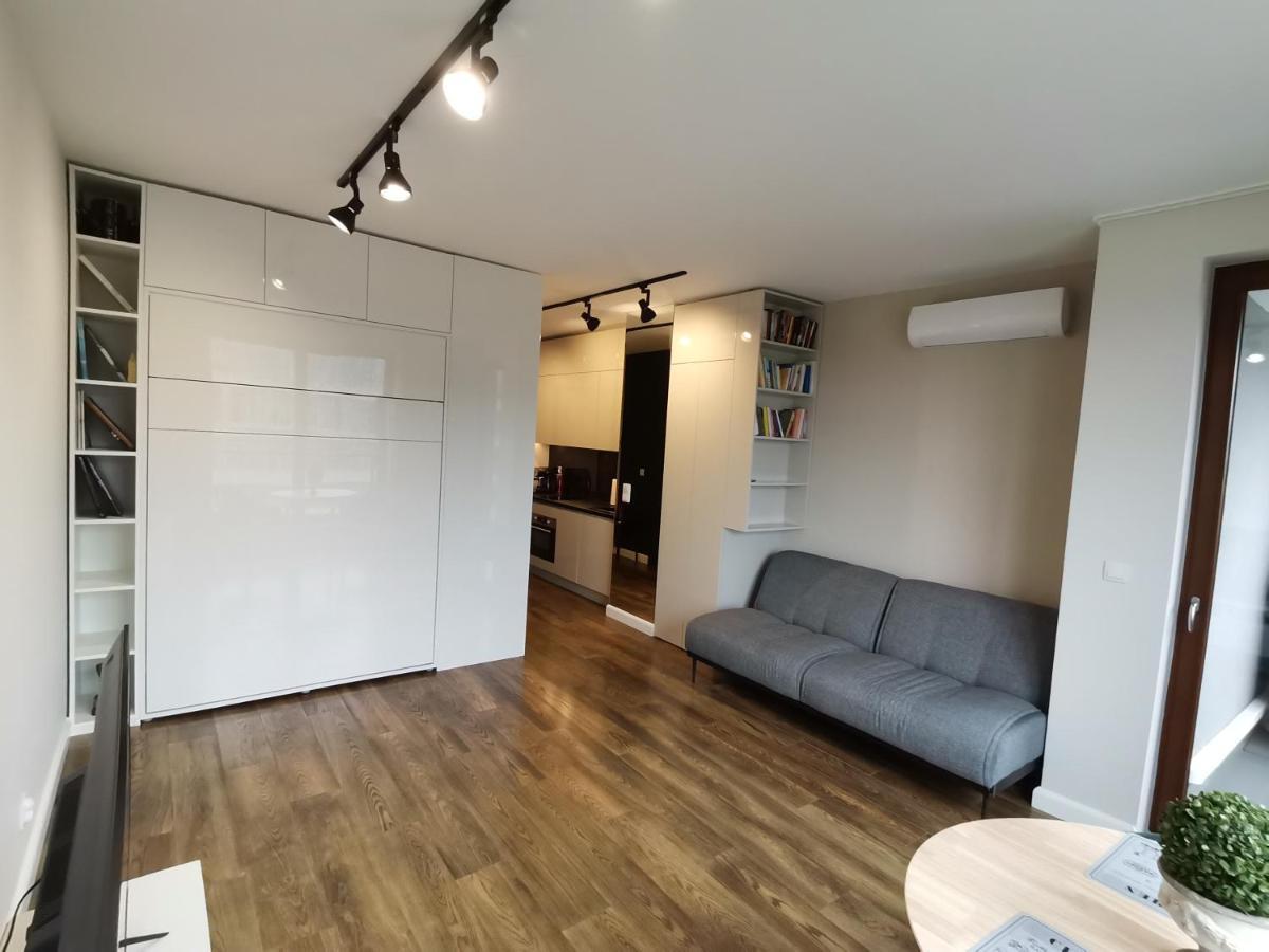 华沙Nowoczesny Apartament Z Widokiem公寓 外观 照片